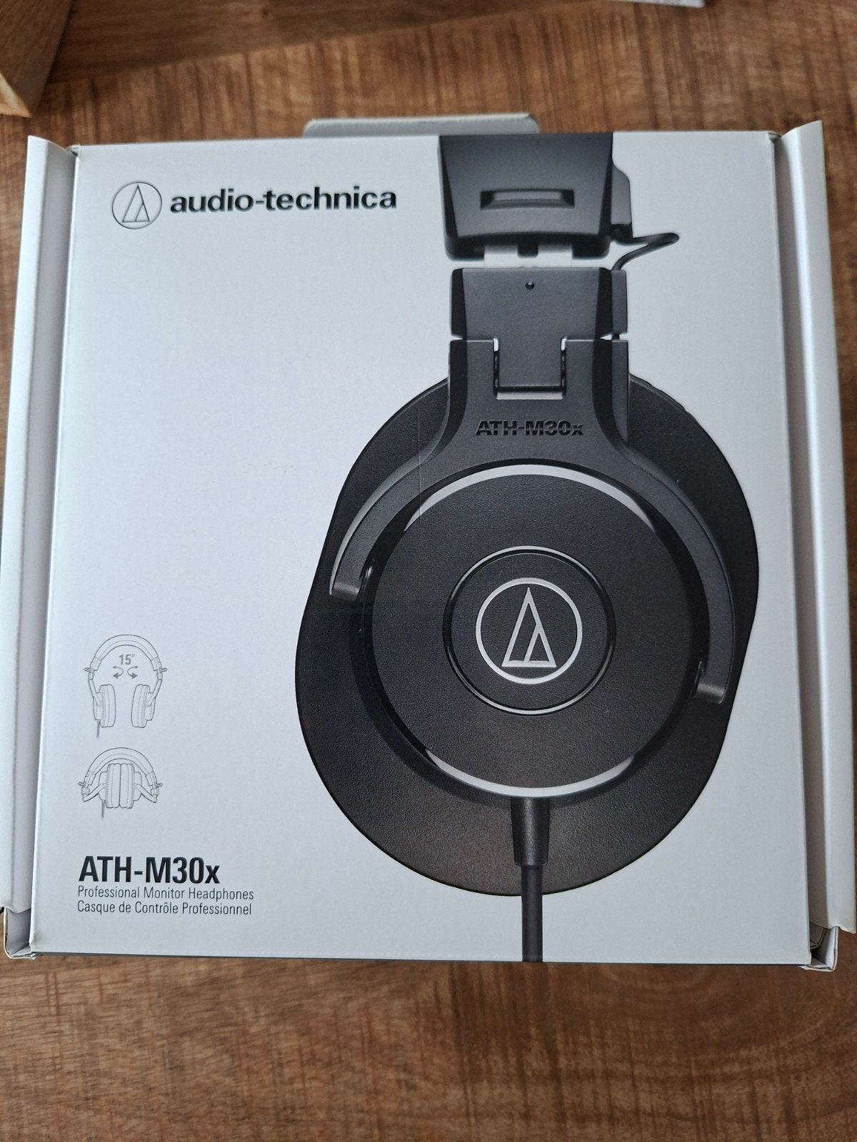 Audio-Technica ATH-M30x Hoofdtelefoon - Nieuw in doos, Ophalen, Nieuw, Overige merken
