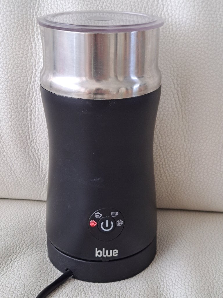 NIEUWE BLUE elektrische melkopschuimer, Ophalen of Verzenden, Nieuw, Elektrische melkopschuimer