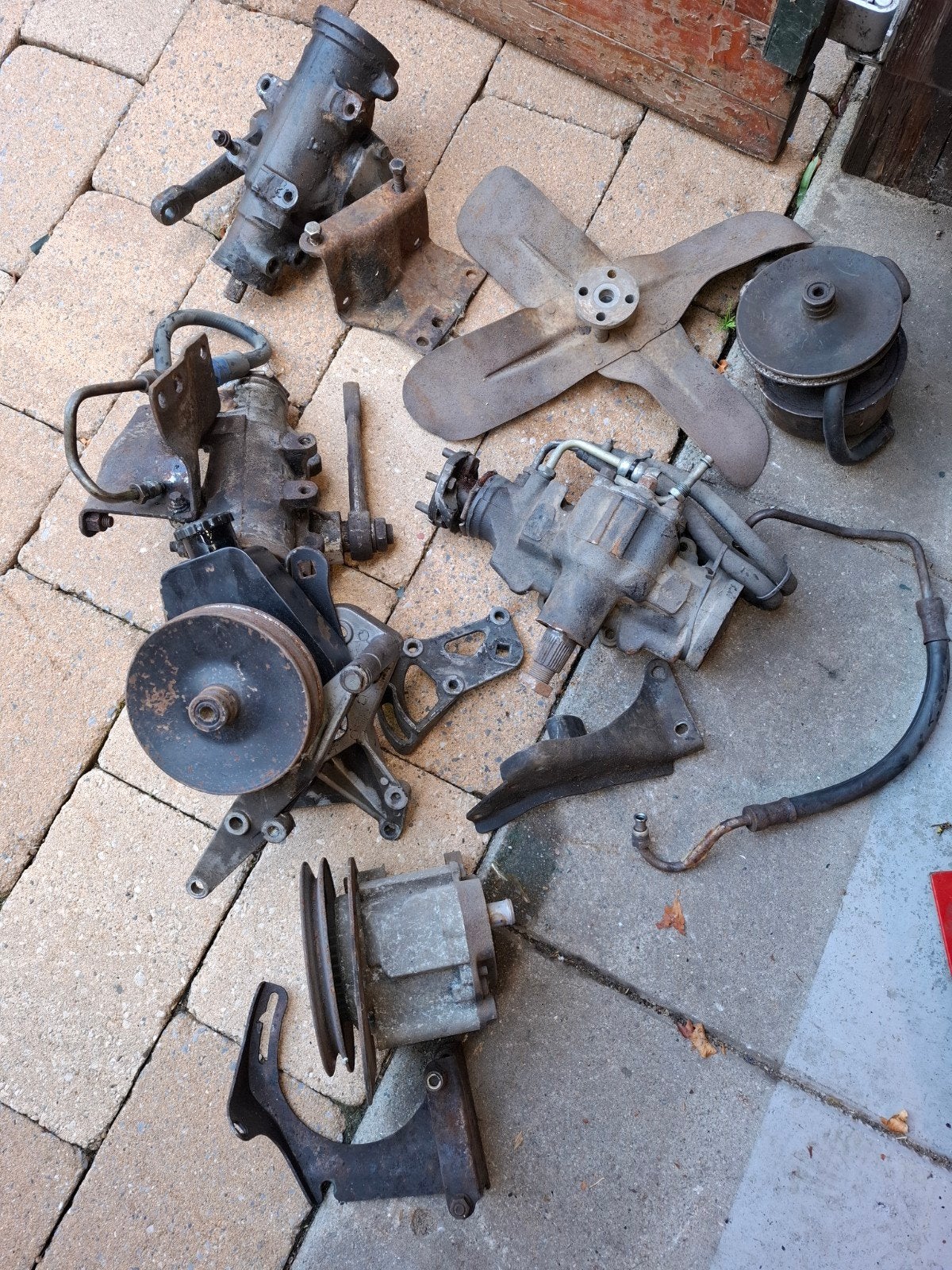 amc jeep cj stuurbekrachtigings stuurhuis pomp, Ophalen, Jeep