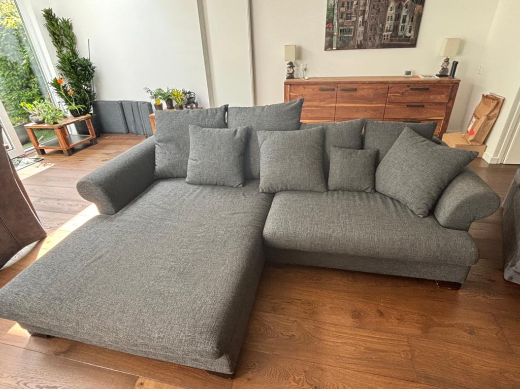 Bank, Huis en Inrichting, Banken | Bankstellen, Ophalen, 250 tot 300 cm, Tweepersoons, Stof