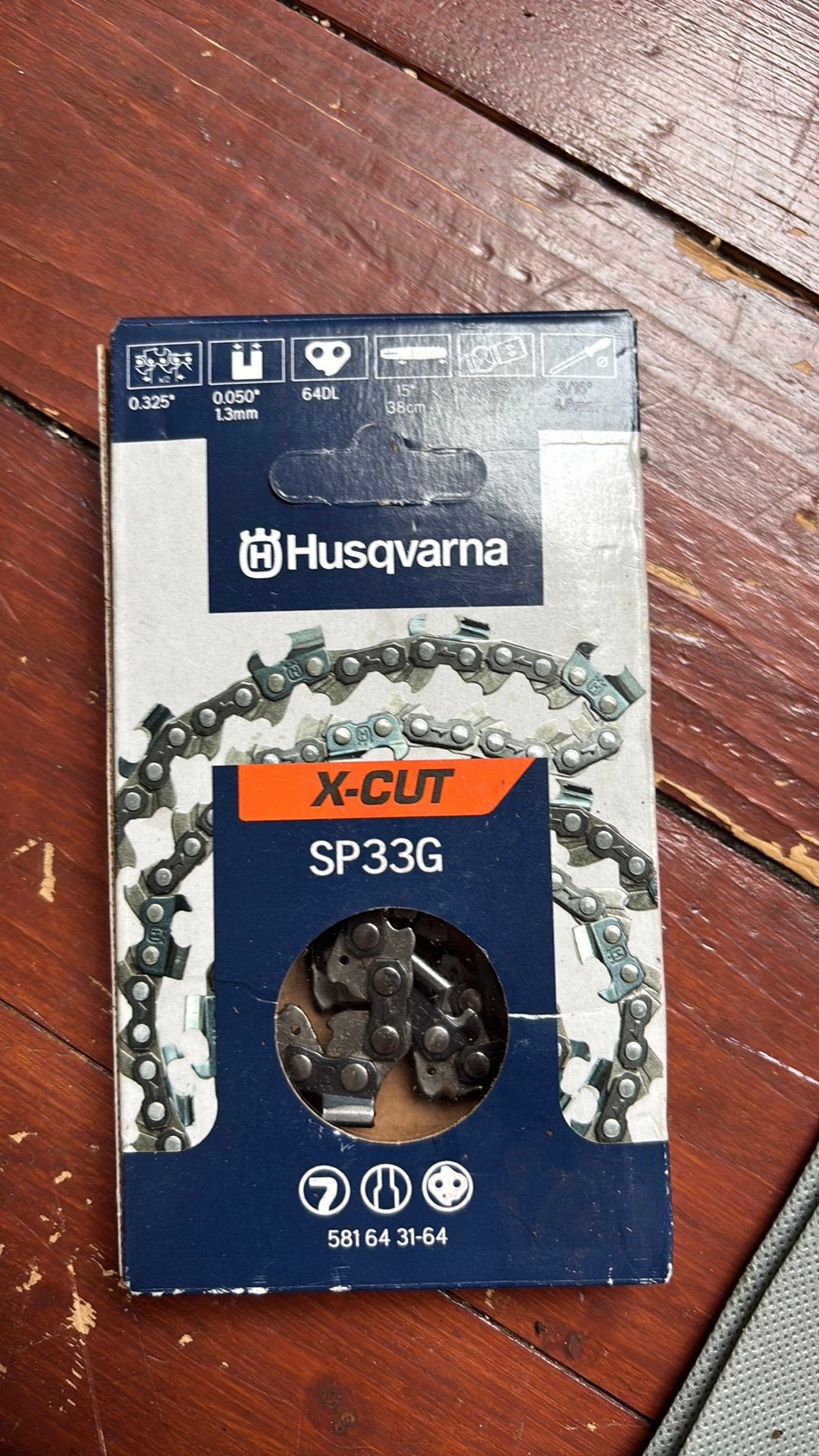 Husqvarna x-cut 1.3mm, Ophalen of Verzenden, 1200 watt of meer, Kettingzaag, 70 mm of meer