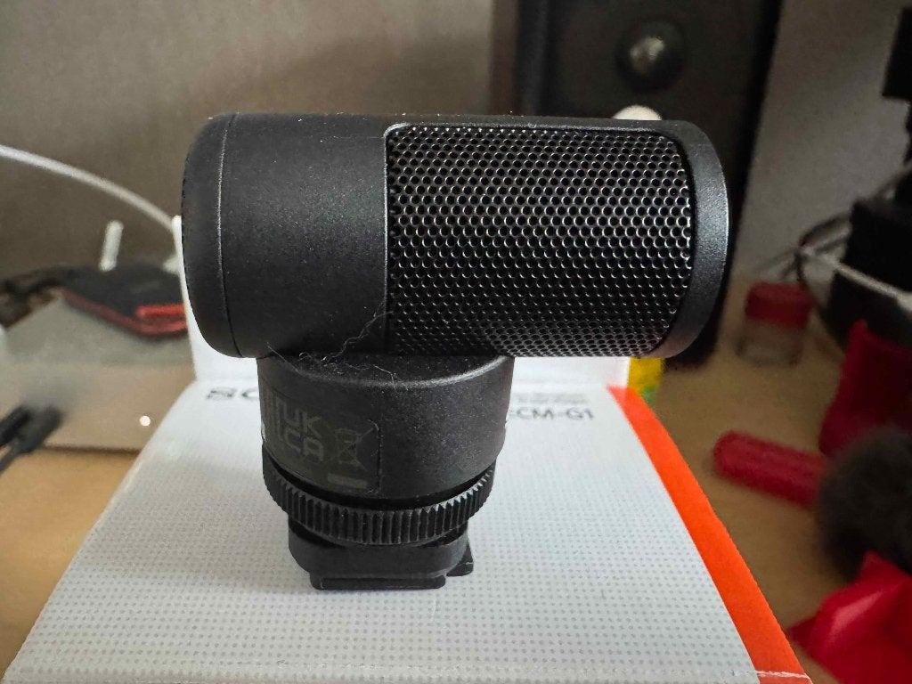 Sony Microfoon ECM-G1, wee keer gebruikt, Ophalen of Verzenden, Zo goed als nieuw, Overige typen