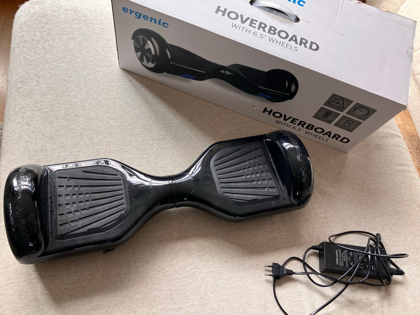Ergenic Hoverboard met 6.5" wielen, Ophalen of Verzenden, Gebruikt, Overige typen