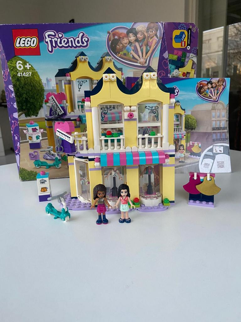 Lego friends 41427 modewinkel, Ophalen of Verzenden, Gebruikt