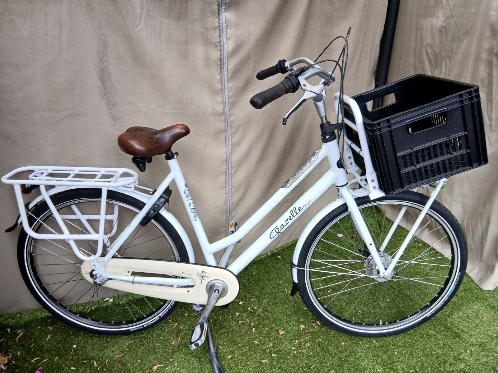 GAZELLE MISS GRACE DAMES TRANSPORT FIETS GOED ONDERHOUDEN, Fietsen en Brommers, Ophalen, Gebruikt, Versnellingen, 56 cm of meer