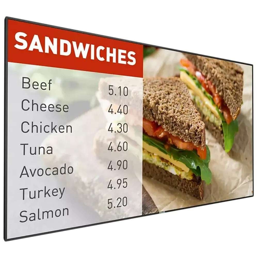 Philips 55BDL5055P 55 inch Full HD professioneel display, Niet ingevuld, Philips, Gebruikt, Niet ingevuld
