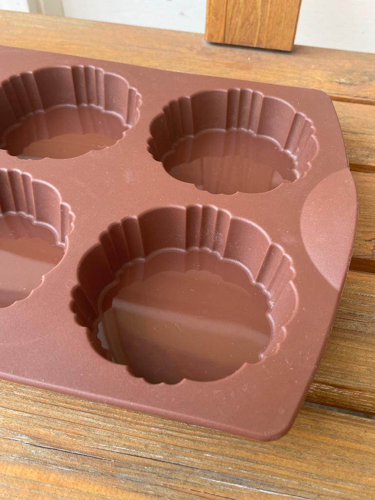 Tupperware tartelette tartelettes siliconen bakvorm, Huis en Inrichting, Keuken | Tupperware, Overige typen, Ophalen of Verzenden