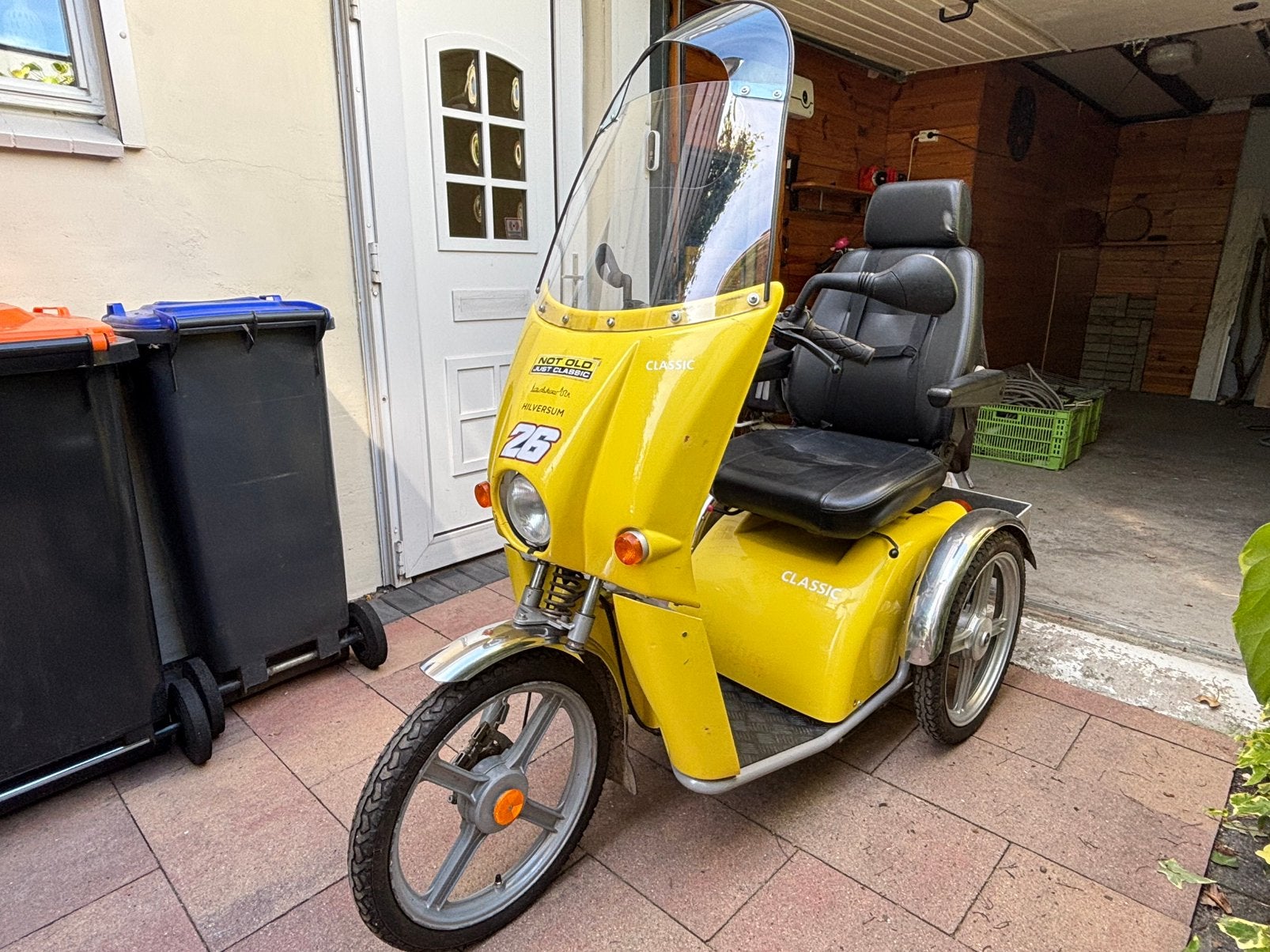 Zeer nette Kyburz Classic XD scootmobiel, Gebruikt, 16 km/u of meer, 46 km of meer, Ophalen
