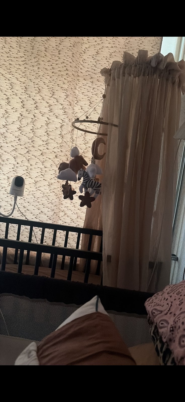 Prenatal wieg elian zwart baby incl bijna nieuw matras, Ophalen of Verzenden, Zo goed als nieuw, Wieg