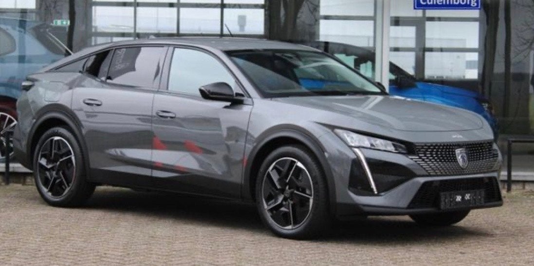 Peugeot 408 58kWh 210pk Aut 2026 Grijs, Auto's, 325 min, 31 min, Origineel Nederlands, Particulier