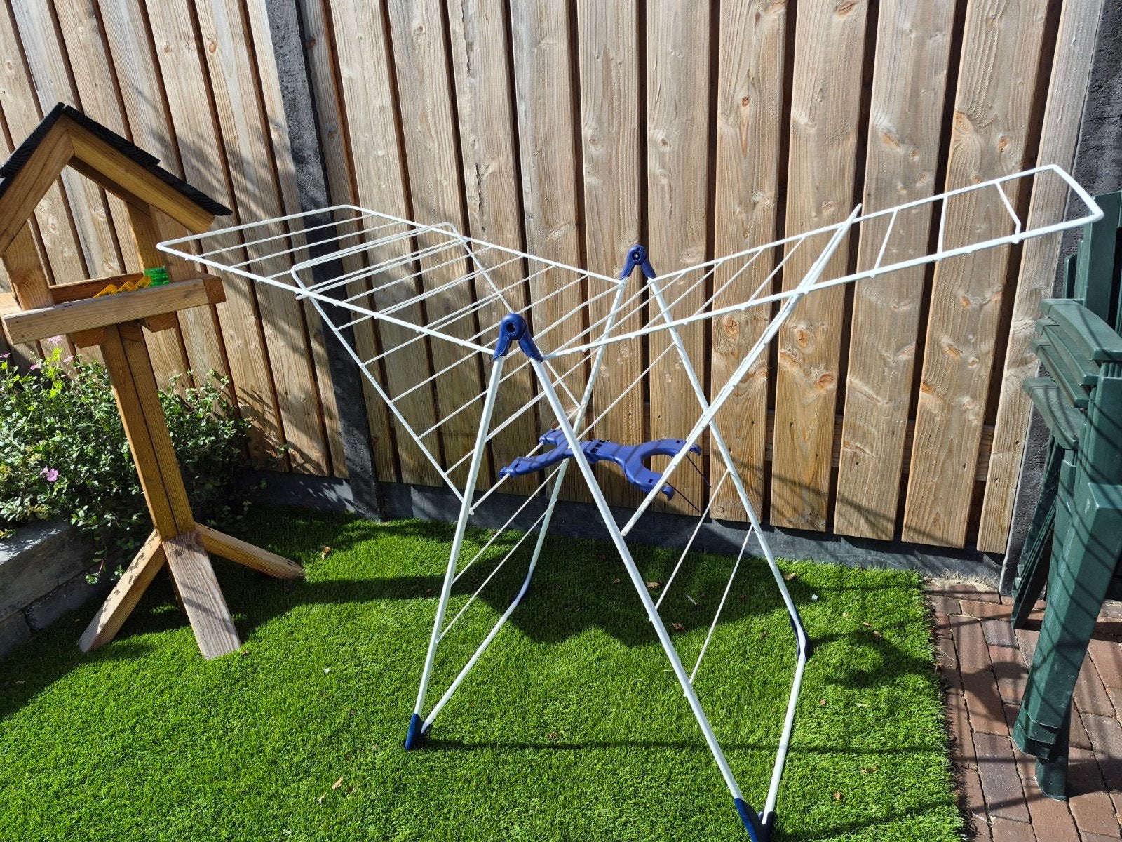Praktisch opvouwbaar wasrek voor binnen en buiten, Tuin en Terras, Ophalen, Nieuw, Wasrek