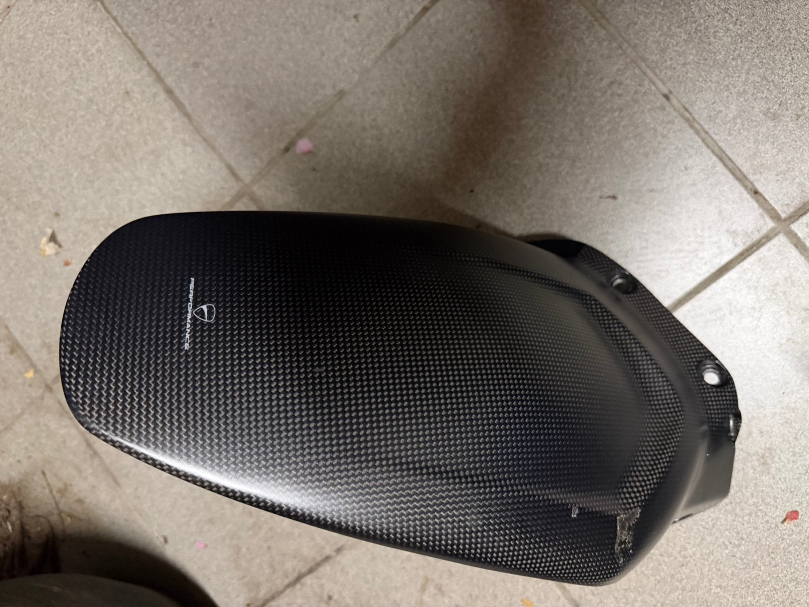 Carbon ducati performance spatbord panigale streetfighter v4, Motoren, Ophalen of Verzenden