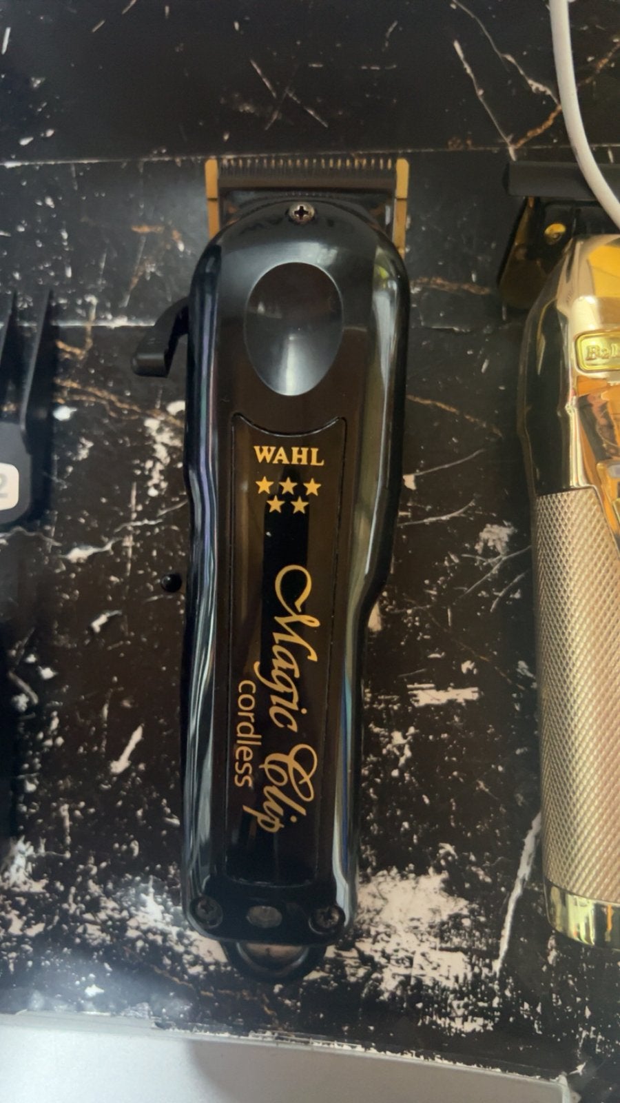 Wahl Magic Clip Cordless Zwart/Goud – Professionele Tondeuse, Ophalen, Zo goed als nieuw, Scheren en Epileren