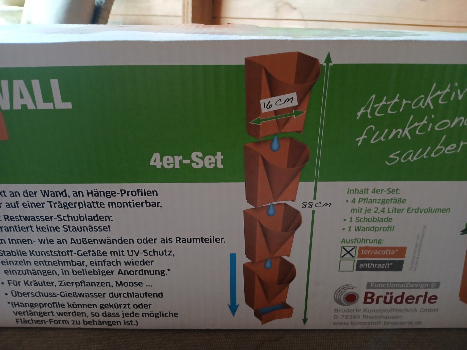 Nog nieuw in doos leuk voor kruiden.plsntjes.of zo, Tuin en Terras, Bloembakken en Plantenbakken, Ophalen of Verzenden, Nieuw