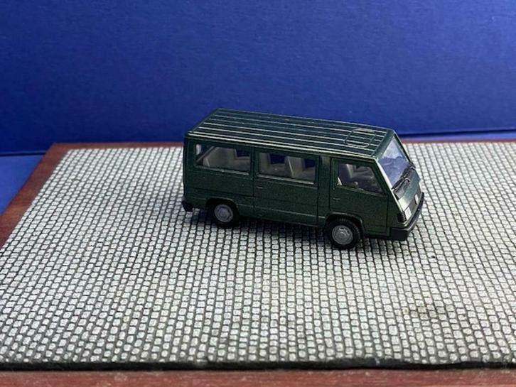 Herpa MB 100d legergroen	1/87	H0, Ophalen of Verzenden, Nieuw, Bus of Vrachtwagen, Herpa
