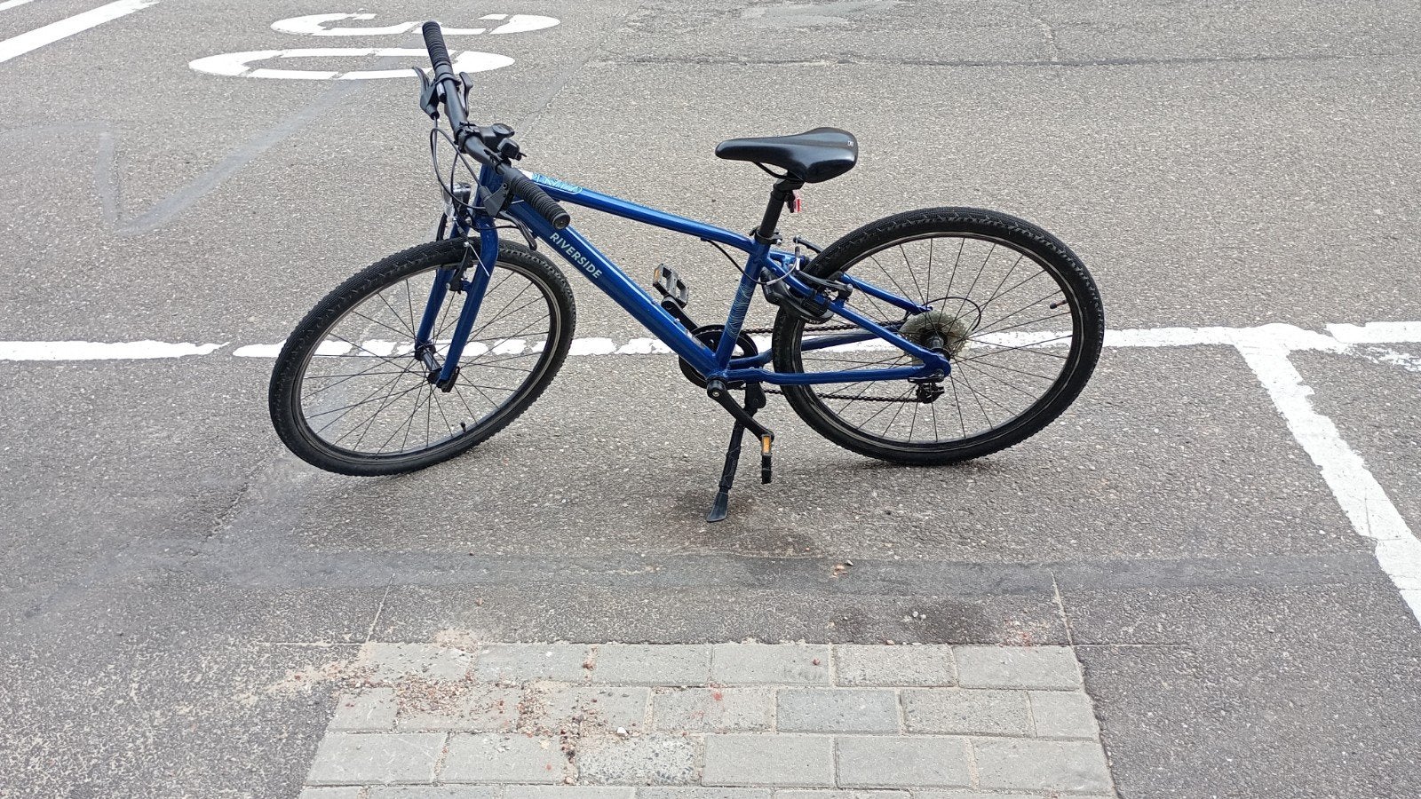 Decathlon Riverside 900 Hybride Kinderfiets 26 inch, Velgrem, Versnellingen, Zo goed als nieuw, Decathlon