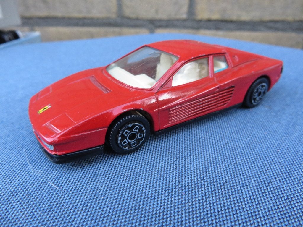 Burago Ferrari Testarossa, Ophalen of Verzenden, Gebruikt, Auto, Overige merken