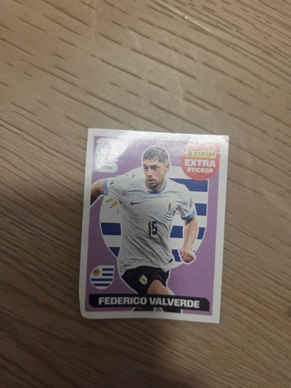 Extra panini sticker valverde ruilen mogelijk, Hobby en Vrije tijd, Stickers en Plaatjes, Ophalen, Zo goed als nieuw, Sticker