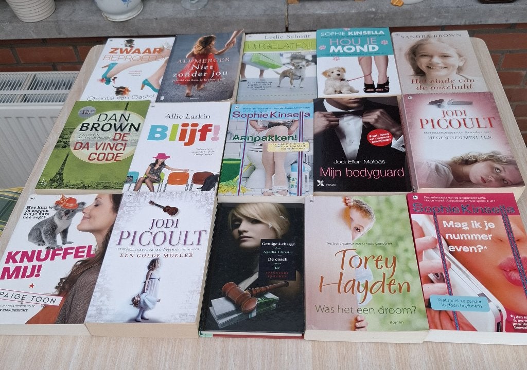 romans te koop aan 1 euro/stuk zie foto’s 1 & 2, Ophalen of Verzenden, Gelezen