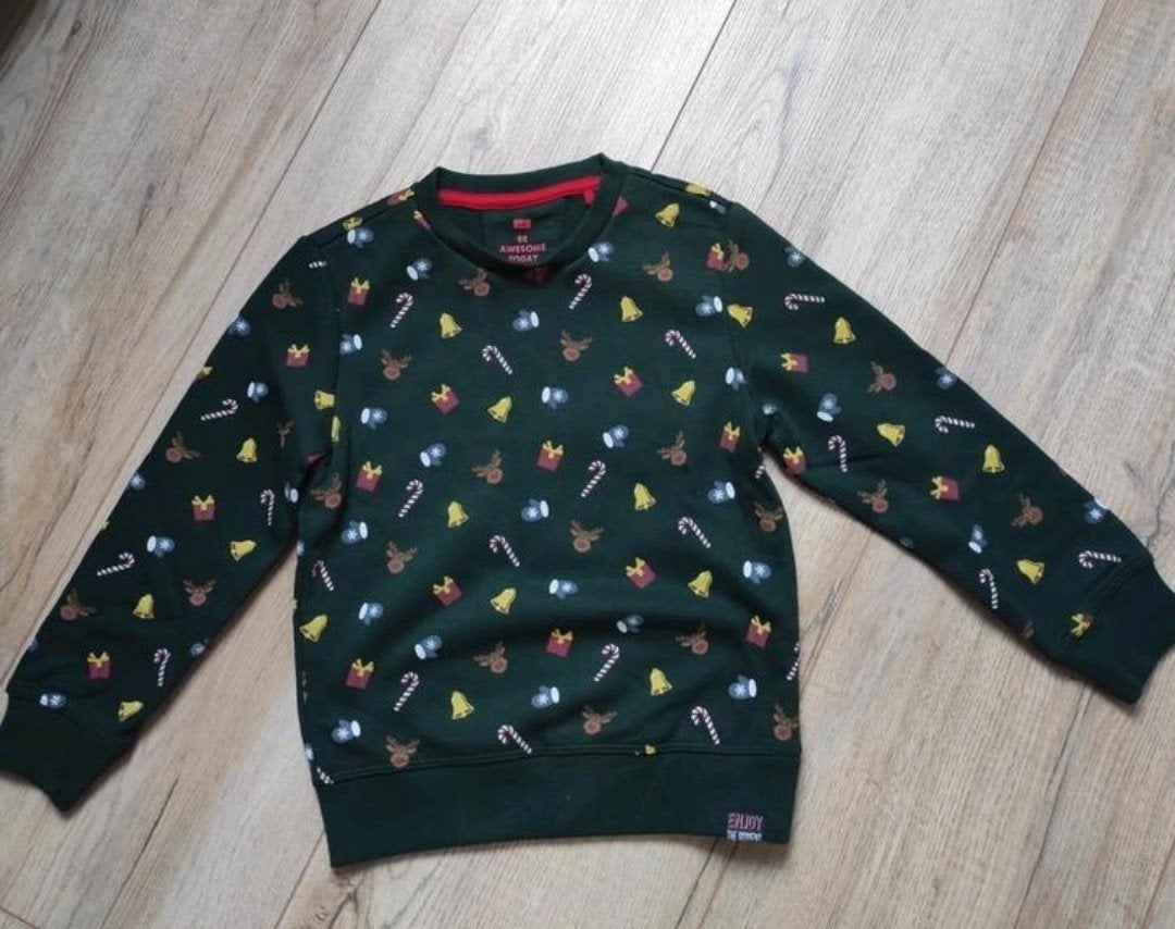 Jongen Kersttrui Maat 116 perfecte staat, WE, Trui of Vest, Ophalen of Verzenden, Zo goed als nieuw