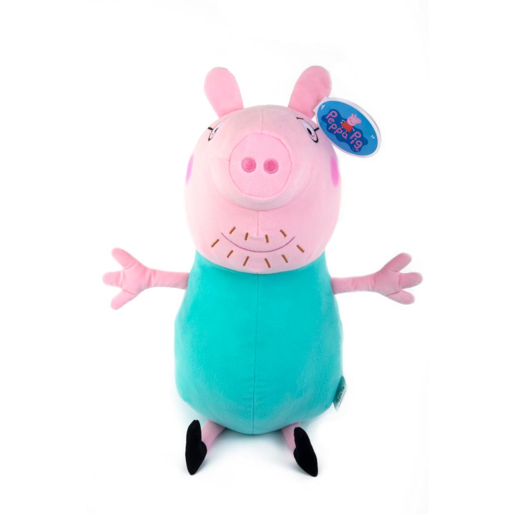 Papa Pig Pluche 50 cm, Kinderen en Baby's, Speelgoed | Knuffels en Pluche, ., Overige typen, Nieuw, Ophalen of Verzenden