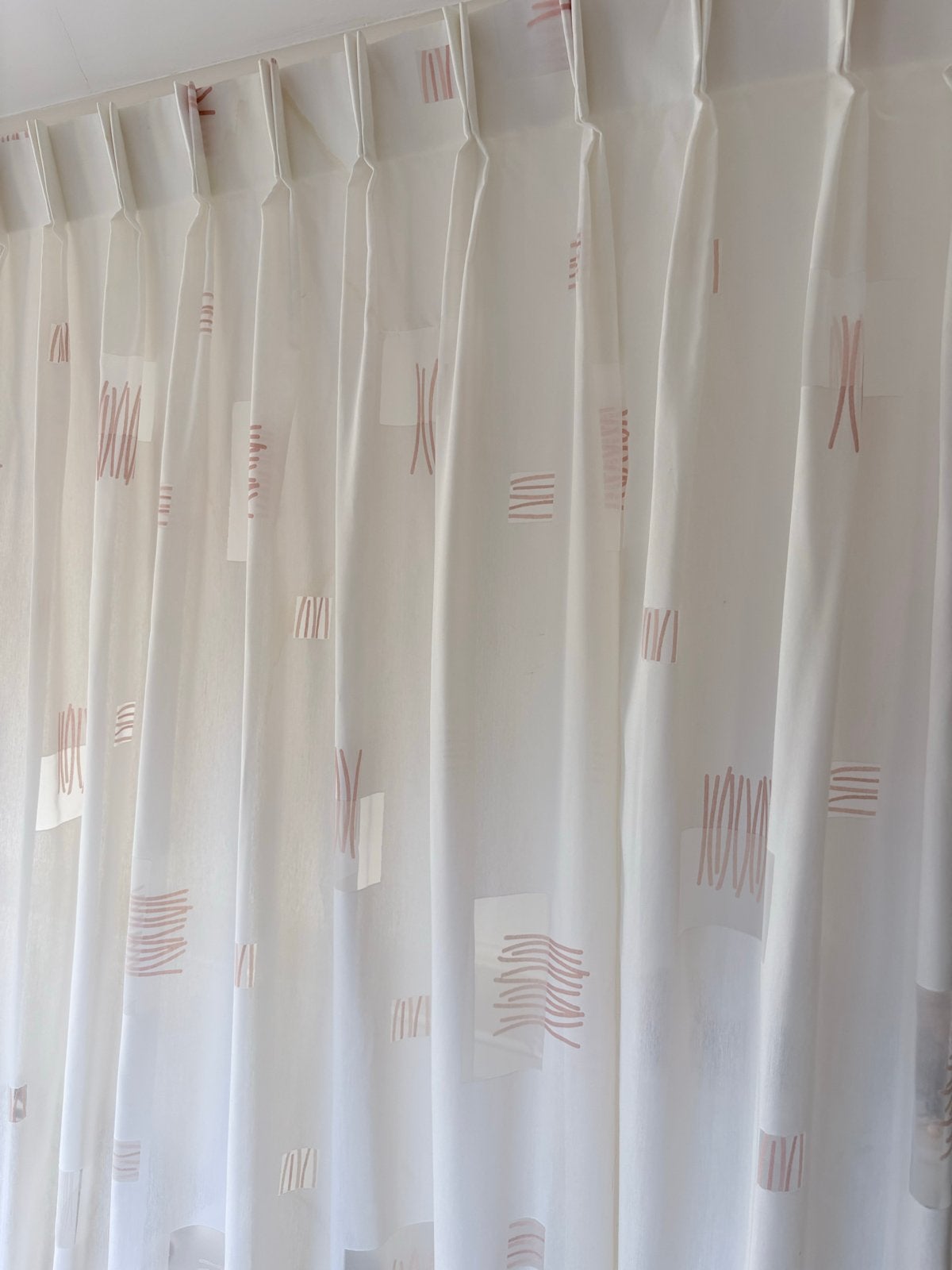 8271 Gebroken Wit Inbetween Vitrage Gordijn 210x252 cm, Wit, Nieuw, Ophalen of Verzenden, Lichtdoorlatend