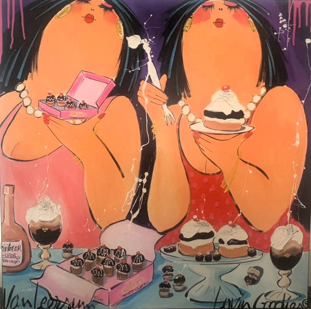Dikke Dames  "Lovin Goodies", Ophalen