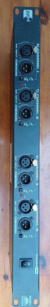 Phantom power, fantoomvoeding, 4- voudig, 19", Ophalen of Verzenden, Zo goed als nieuw, Audio