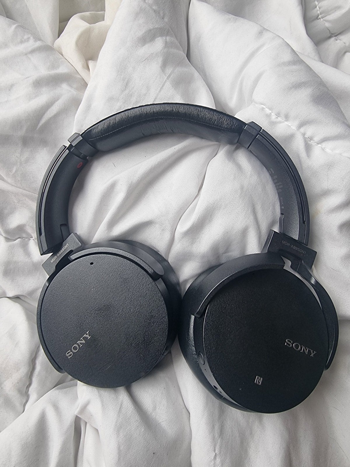 Sony MDR-XB950N1, Audio, Tv en Foto, Koptelefoons, Ophalen, Zo goed als nieuw, Zwart, Sony