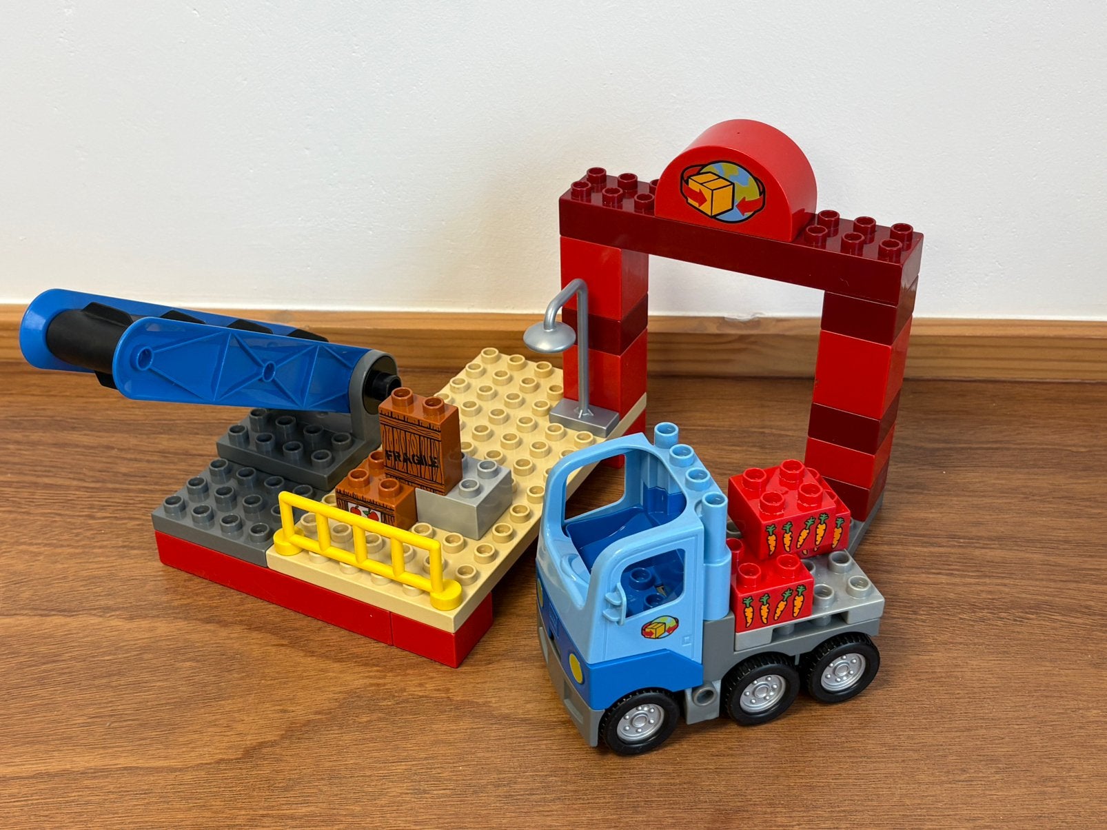 Duplo laden en lossen rolband en vrachtwagen, Ophalen of Verzenden, Zo goed als nieuw, Complete set, Duplo