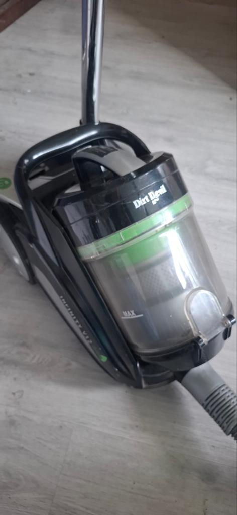 Te koop goedwerkende dirt devil  infinity v12 eco stofzuiger, Ophalen