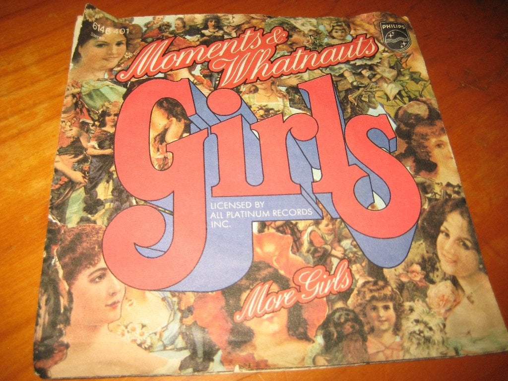 Moments + Whatnaus: Girls, Ophalen of Verzenden, Zo goed als nieuw, Pop, Single