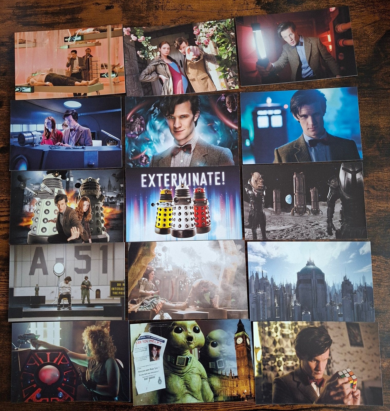 Doctor Who Postcards, Ophalen of Verzenden