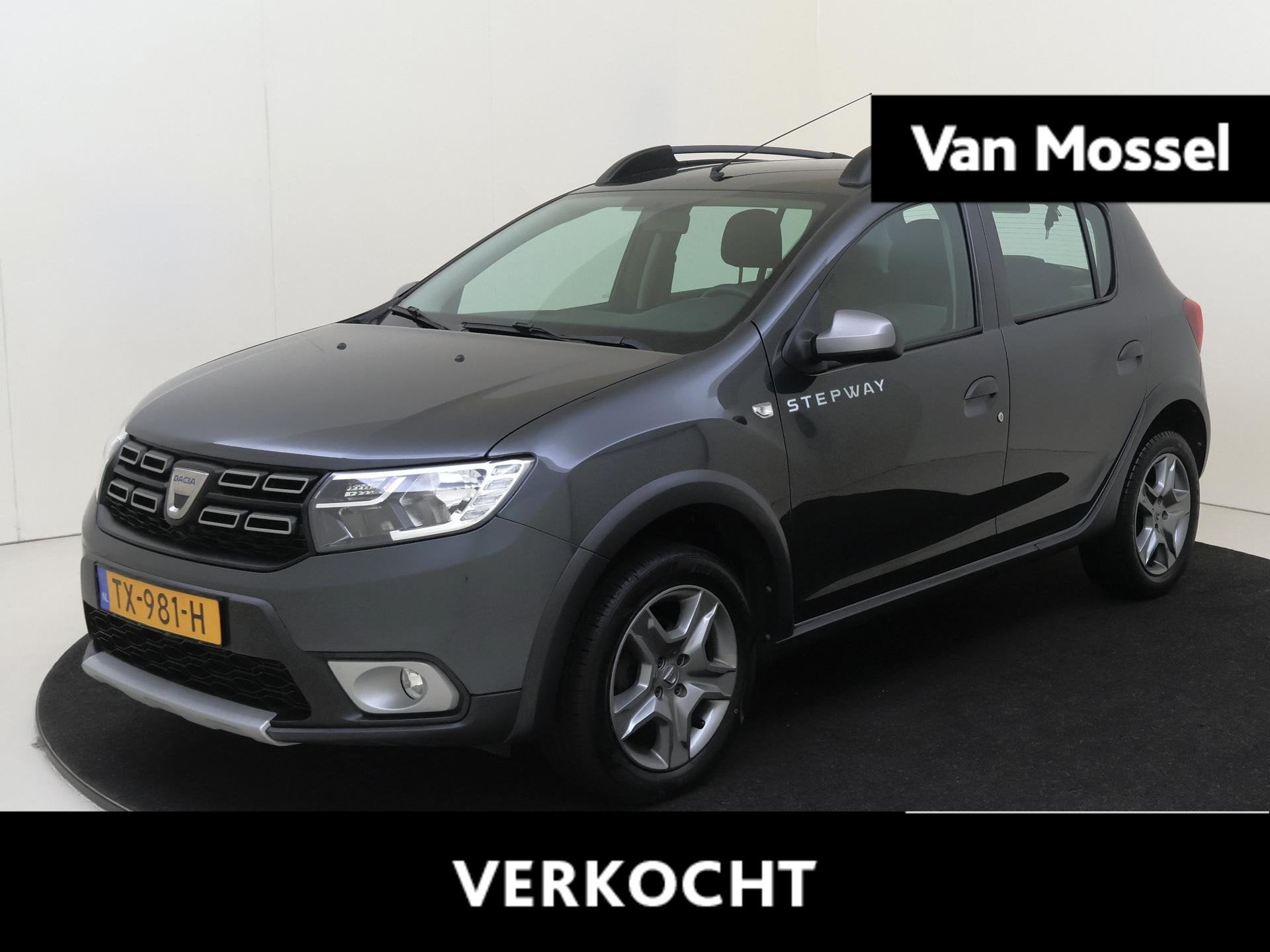 Dacia Sandero 0.9 TCe SL Stepway | airco | cruise control |, Auto's, 898 cc, Stof, Bedrijf, Handgeschakeld