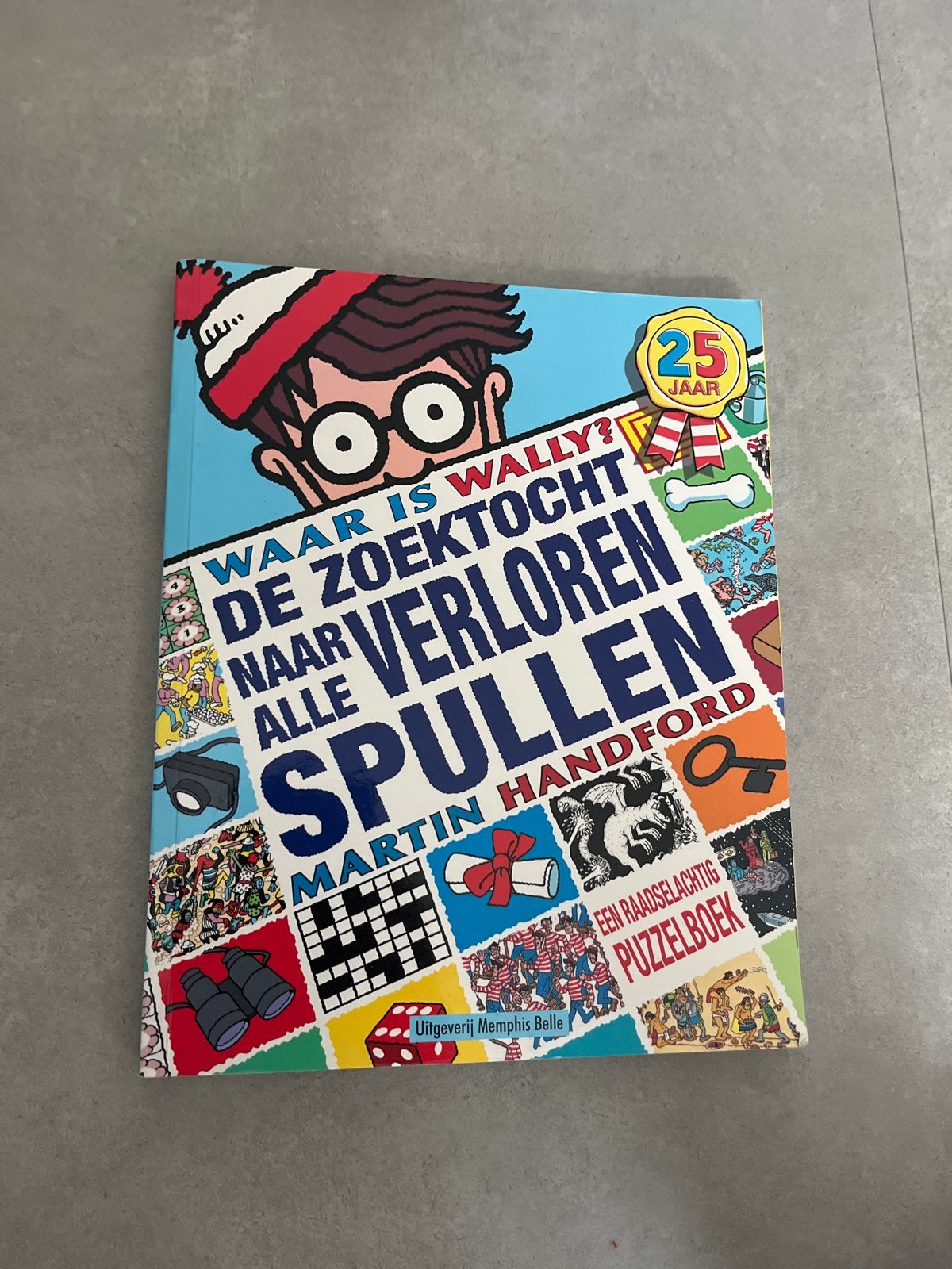 Waar is Wally? De Zoektocht naar alle Verloren Spullen, Ophalen of Verzenden, Zo goed als nieuw, Puzzelboek