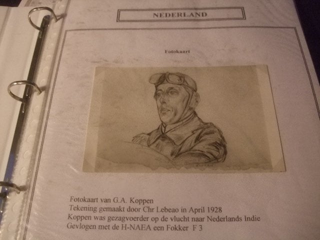Foto kaarten luchtpost, Verzamelen, Verzenden, Voor 1940, Overige onderwerpen, Foto