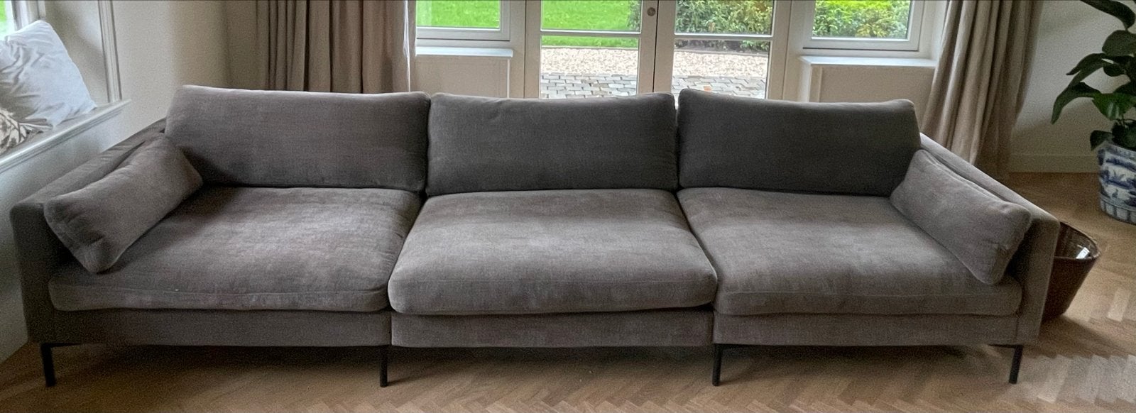 Zuiver Summer 4,5 zits bank., Ophalen, 300 cm of meer, 75 tot 100 cm, Zo goed als nieuw