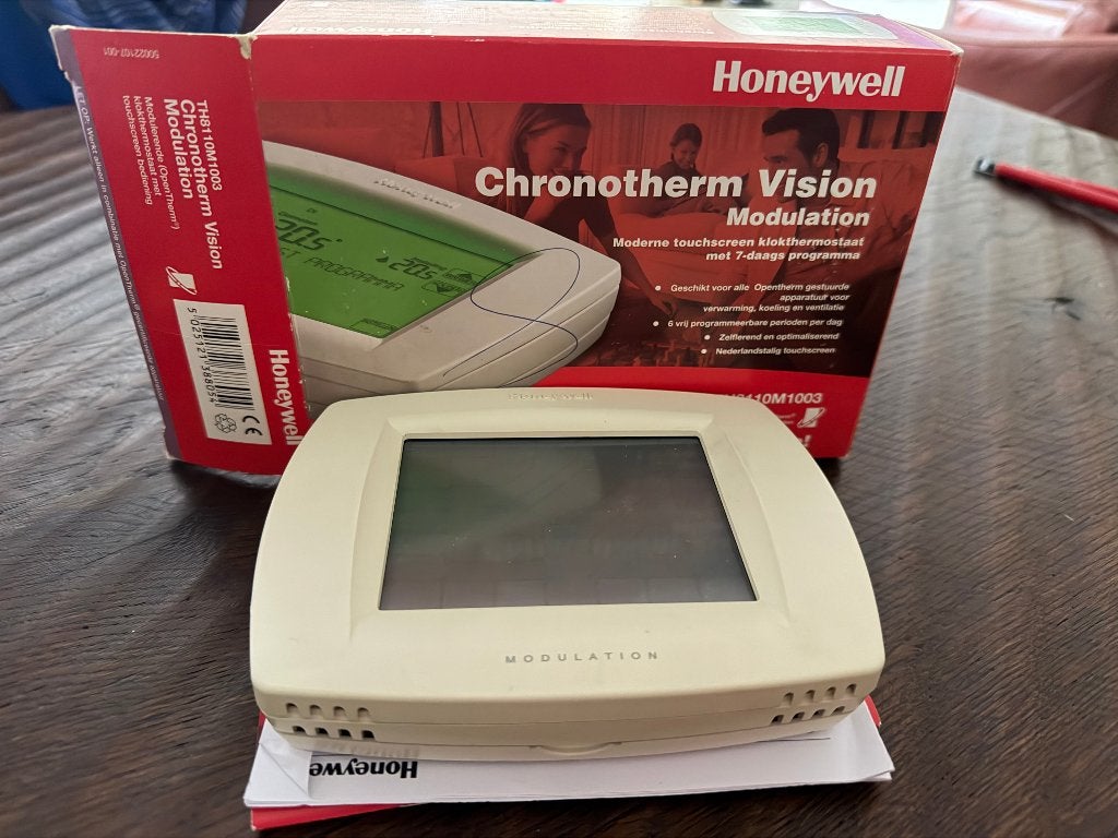 ✅ Honeywell Chronotherm Vision - TH8110M1003, Ophalen of Verzenden, Slimme thermostaat, Gebruikt