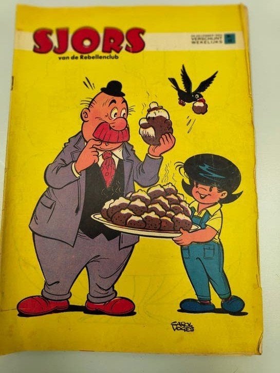 Sjors van de Rebellenclub - Vintage stripboeken, Meerdere stripboeken, Ophalen of Verzenden, Gelezen