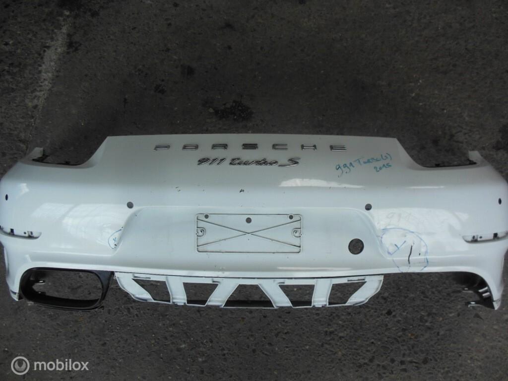 Achterbumper Porsche  991 Turbo, MKI, Ophalen, Gebruikt, Porsche, Achter