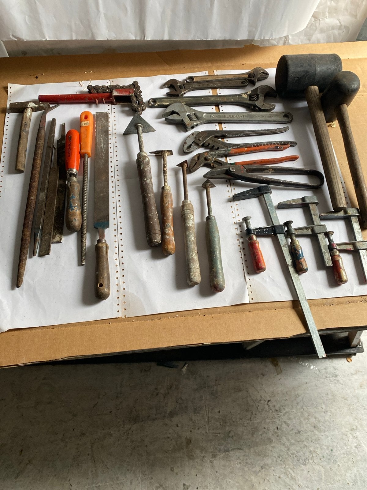 Grote partij divers gebruikt handgereedschap, Ophalen, Gebruikt, Overige typen