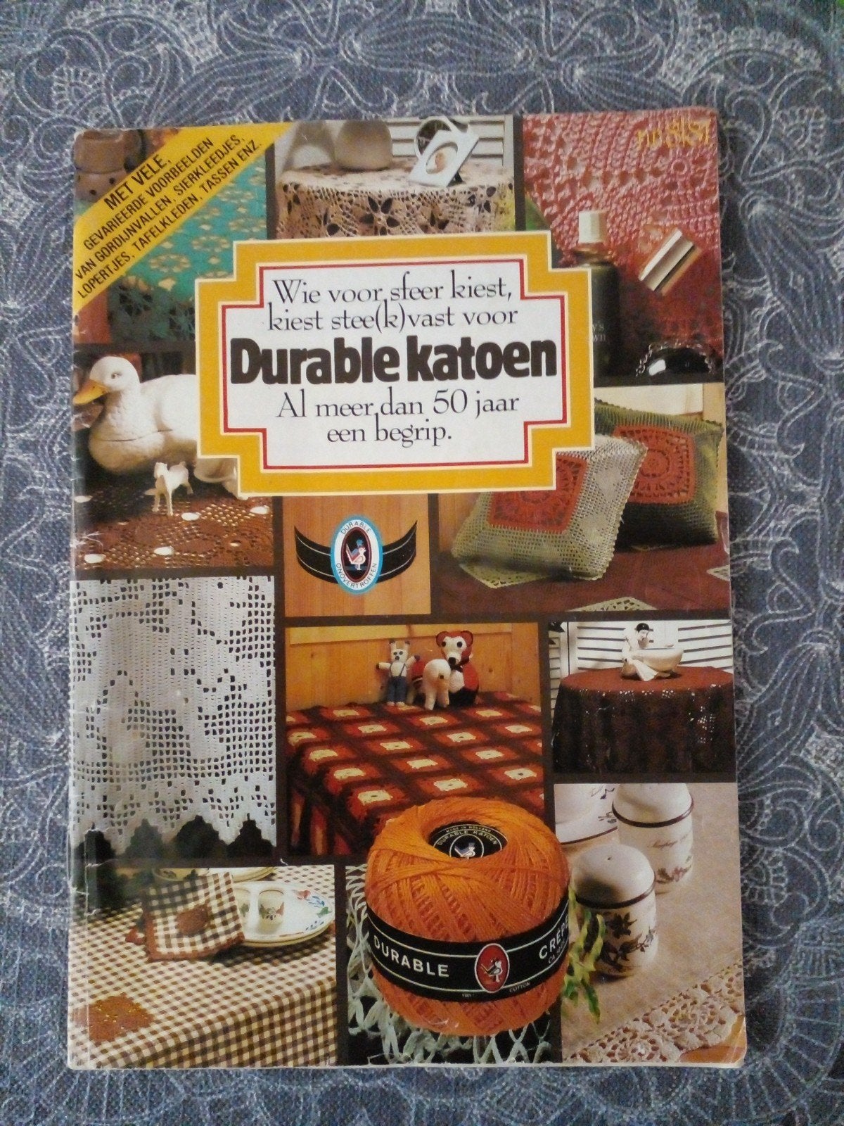Durable Katoen Handwerkboek: Haken, Breien, Borduren, Verzenden