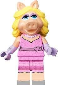 Lego 71033 minifiguur muppet 'Miss Piggy', Ophalen of Verzenden, Nieuw