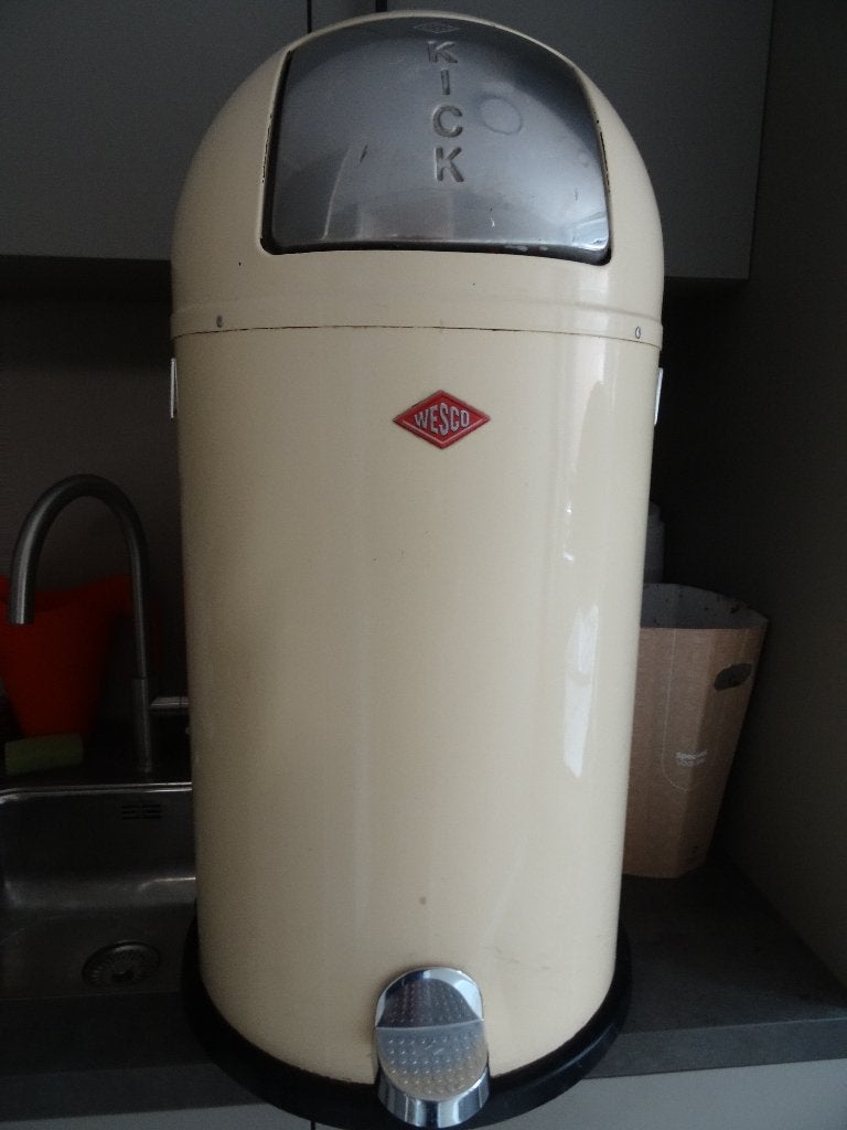 Vuilnis emmer, Wesco, Beige, Overige typen, Ophalen of Verzenden, Zo goed als nieuw
