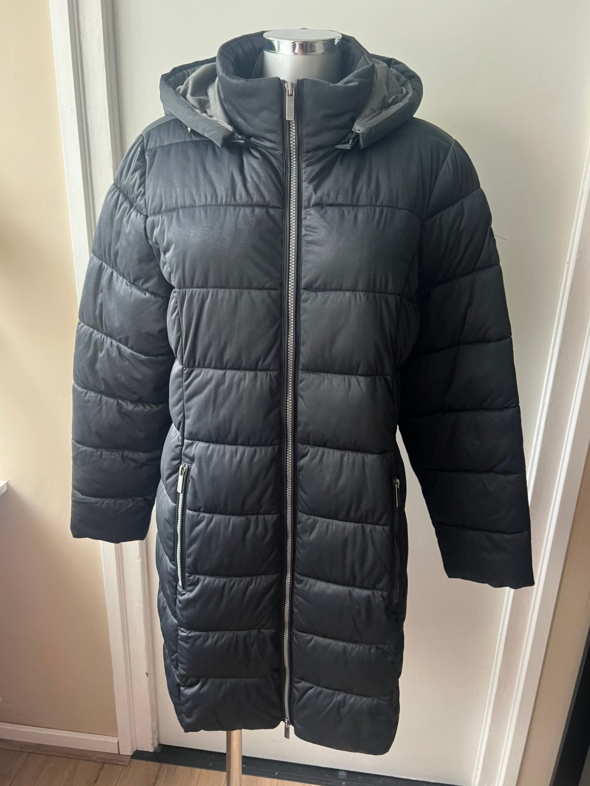 Nieuwstaat Etage dames jas maat 42 L XL techno arctic, Ophalen of Verzenden, Zo goed als nieuw, Maat 42/44 (L), Zwart