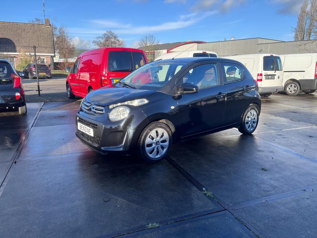 Citroen C1 1.2 PureTech Airscape Shine, Auto's, Voorwielaandrijving, Stof, Gebruikt, 1199 cc