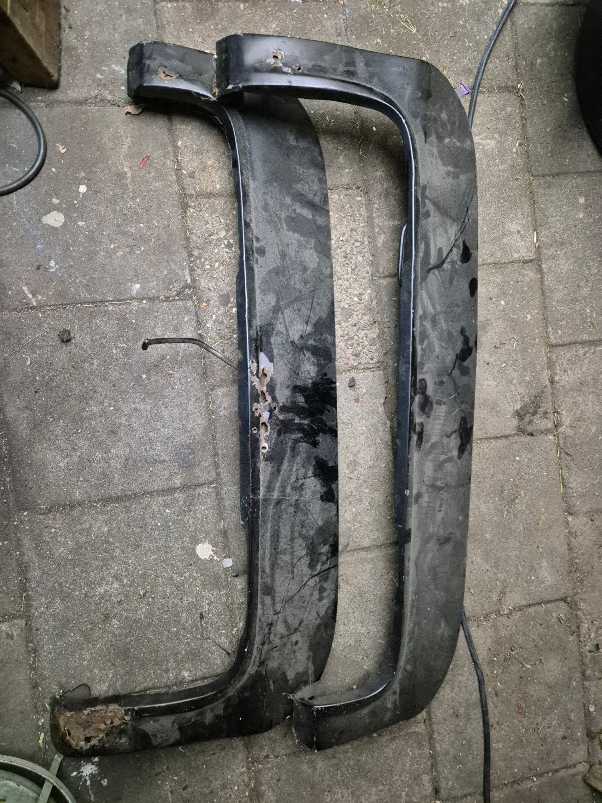 Cadillac fenderskirts, Ophalen, Gebruikt, Achter, Cadillac