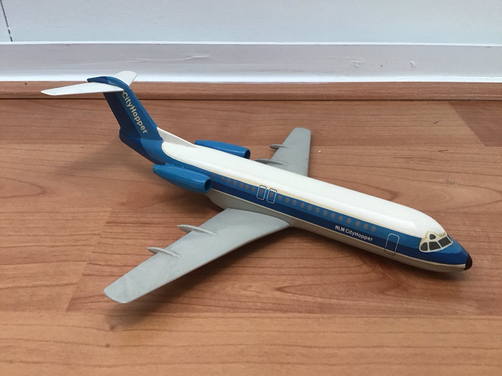 CityHopper NLM Fokker F28 schaalmodel, Overige merken, 1:72 tot 1:144, Gebruikt, Ophalen of Verzenden