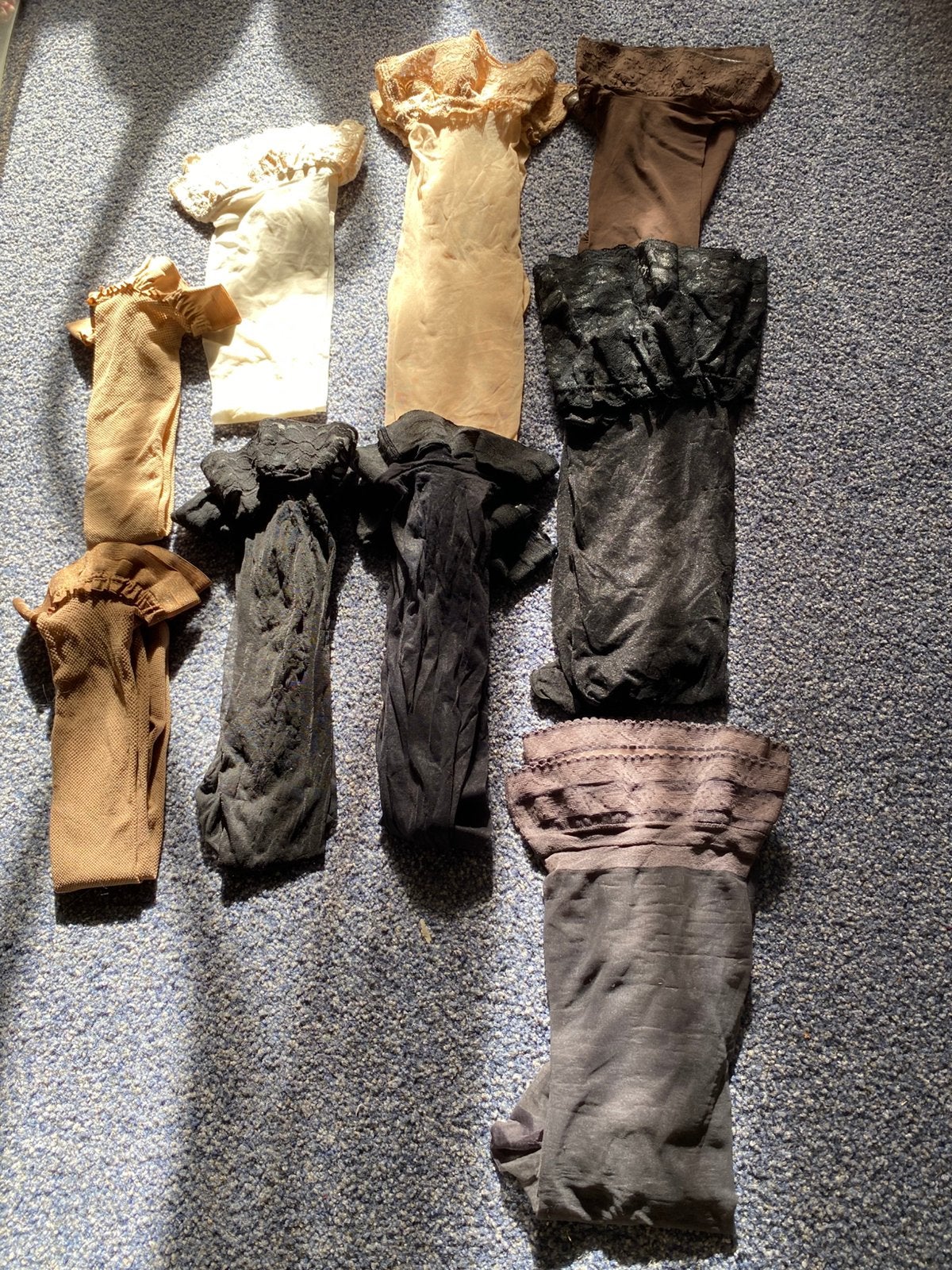 Nylonkousen 9 paar, Ophalen of Verzenden, Nieuw, Overige kleuren, Panty