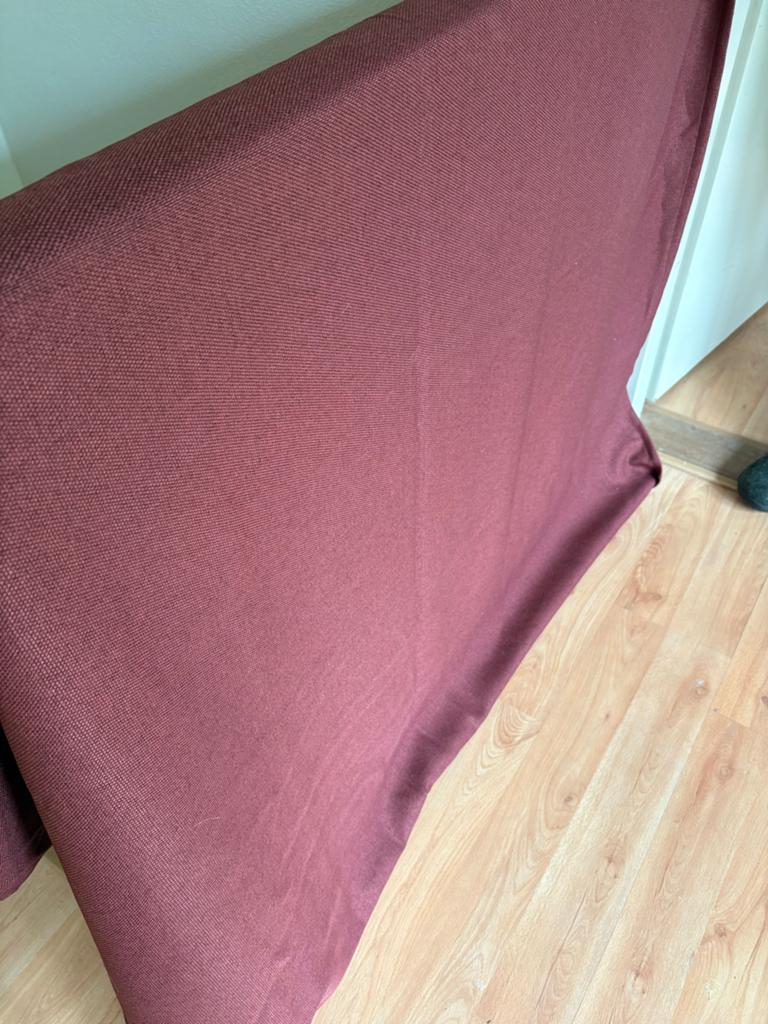 2 IKEA Gordijnen Bordeaux Rood 145x290 (inkortbaar tot 300), Gebruikt, 100 tot 150 cm, 200 cm of meer, Ophalen of Verzenden